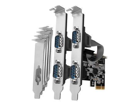 Akcesoria AXAGON Kontroler PCIe 4x port szeregowy RS232 250 kbps